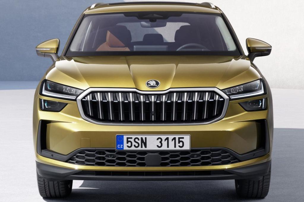 Skoda Kodiaq iV, vista tres cuartos delantero