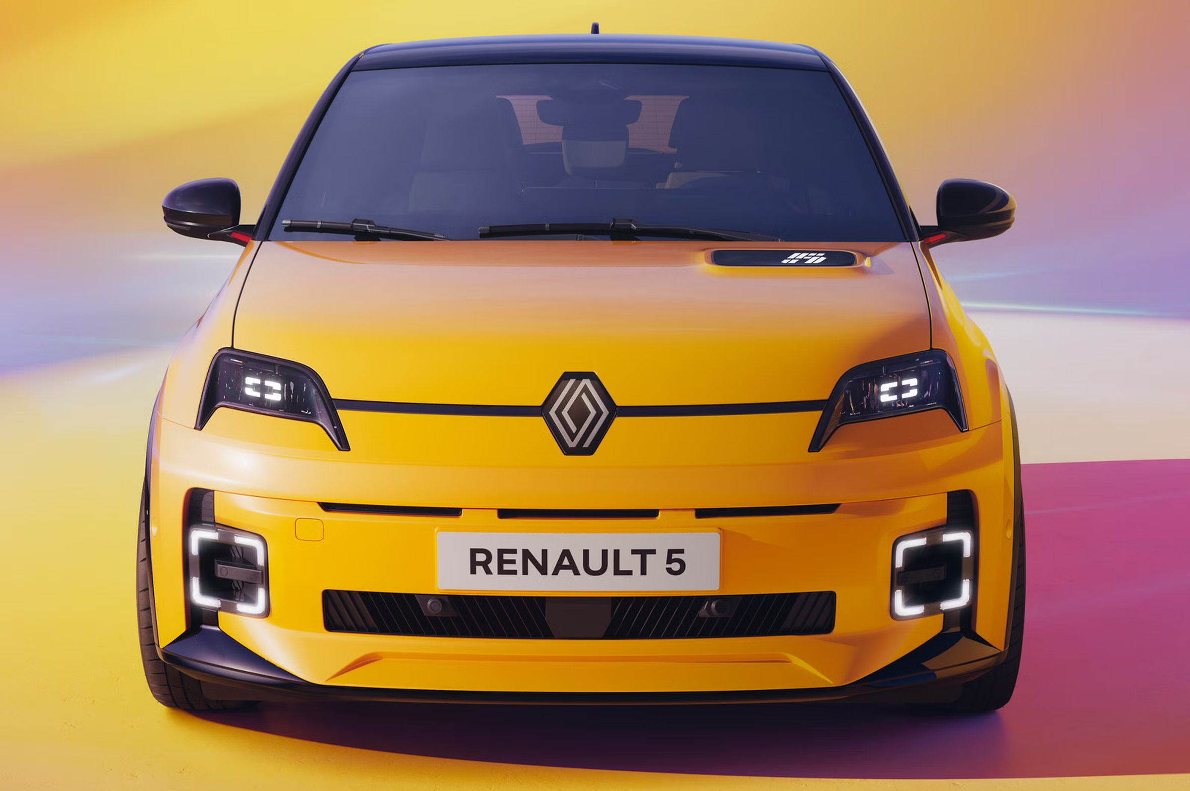 Renault 5 E-Tech, vista tres cuartos delantera